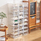 Transparent Plastic Thickened Drawer Shoe Storage Box - HomeTidy UK