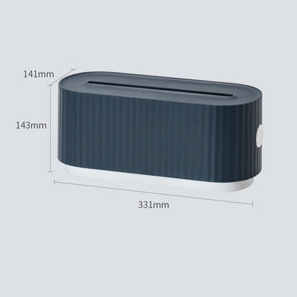 Power Strip Wire Case Cable Storage Box - HomeTidy UK