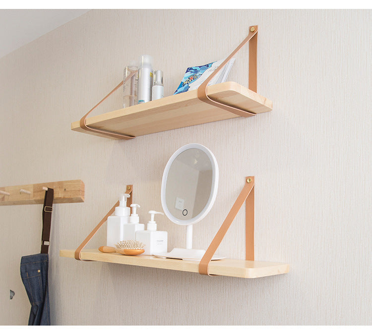 Wall Storage Rack Wall Mounted Bookshelf - HomeTidy UK