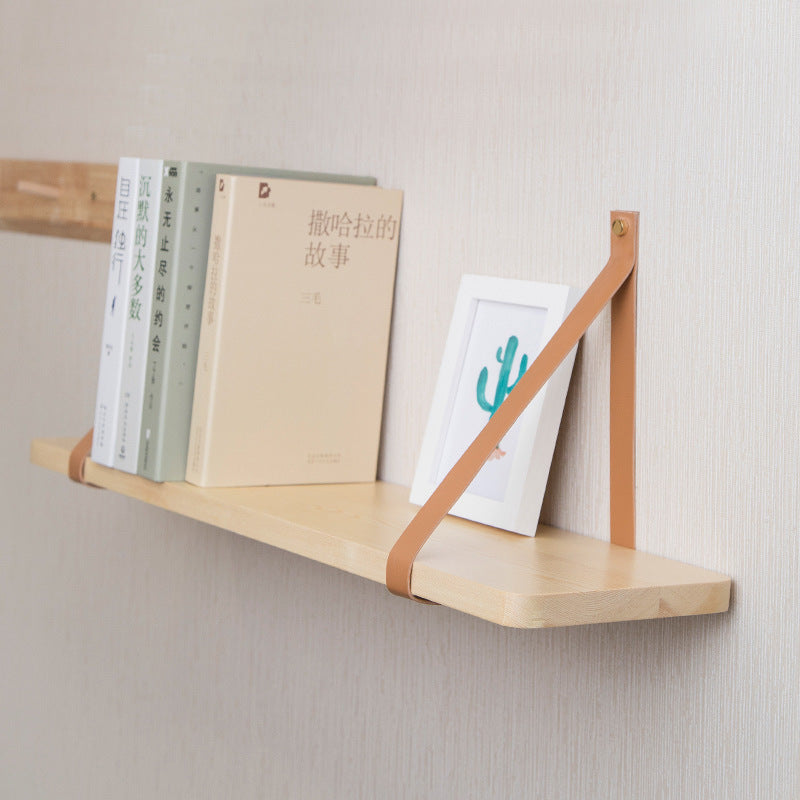 Wall Storage Rack Wall Mounted Bookshelf - HomeTidy UK