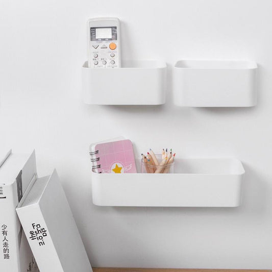 Wall-mounted Desktop Storage Box - HomeTidy UK