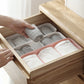 Socks Storage Box Bra Underwear Organizer Desktop Drawer Finishing Box Bathroom Plastic Storage Case Closet Organiser - HomeTidy UK