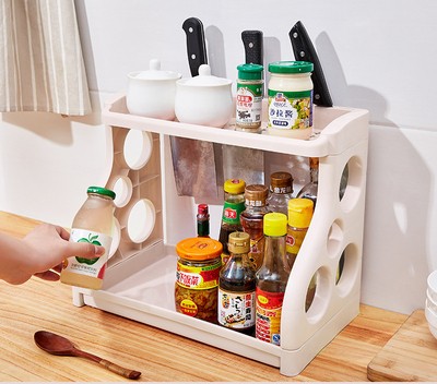 Multi-Layer Kitchen Storage Shelf - HomeTidy UK