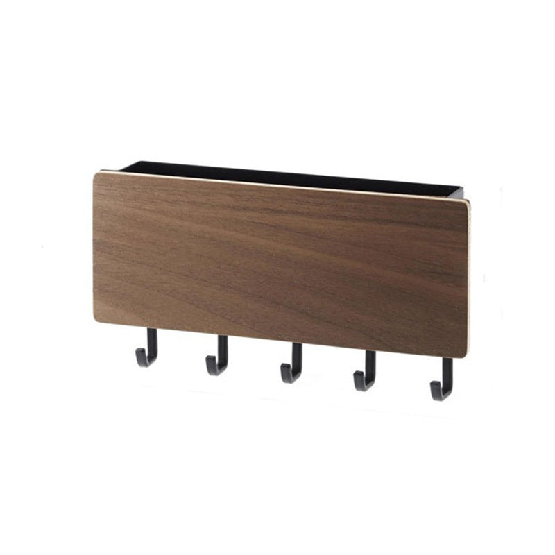 Wooden Key Holder With Storage - HomeTidy UK