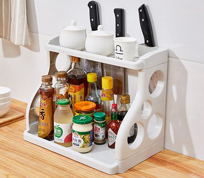 Multi-Layer Kitchen Storage Shelf - HomeTidy UK