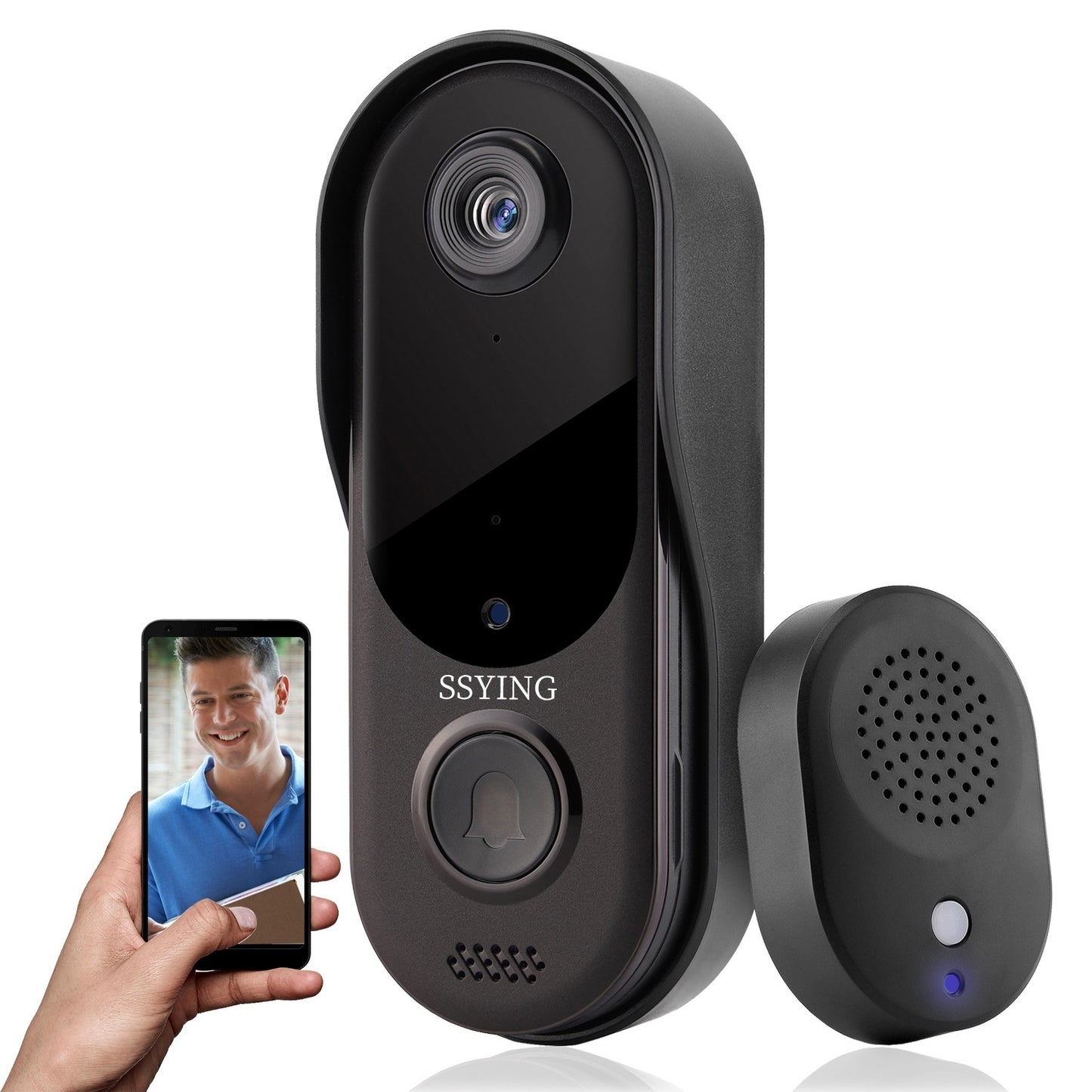 Wireless Smart WiFi Doorbell - HomeTidy UK