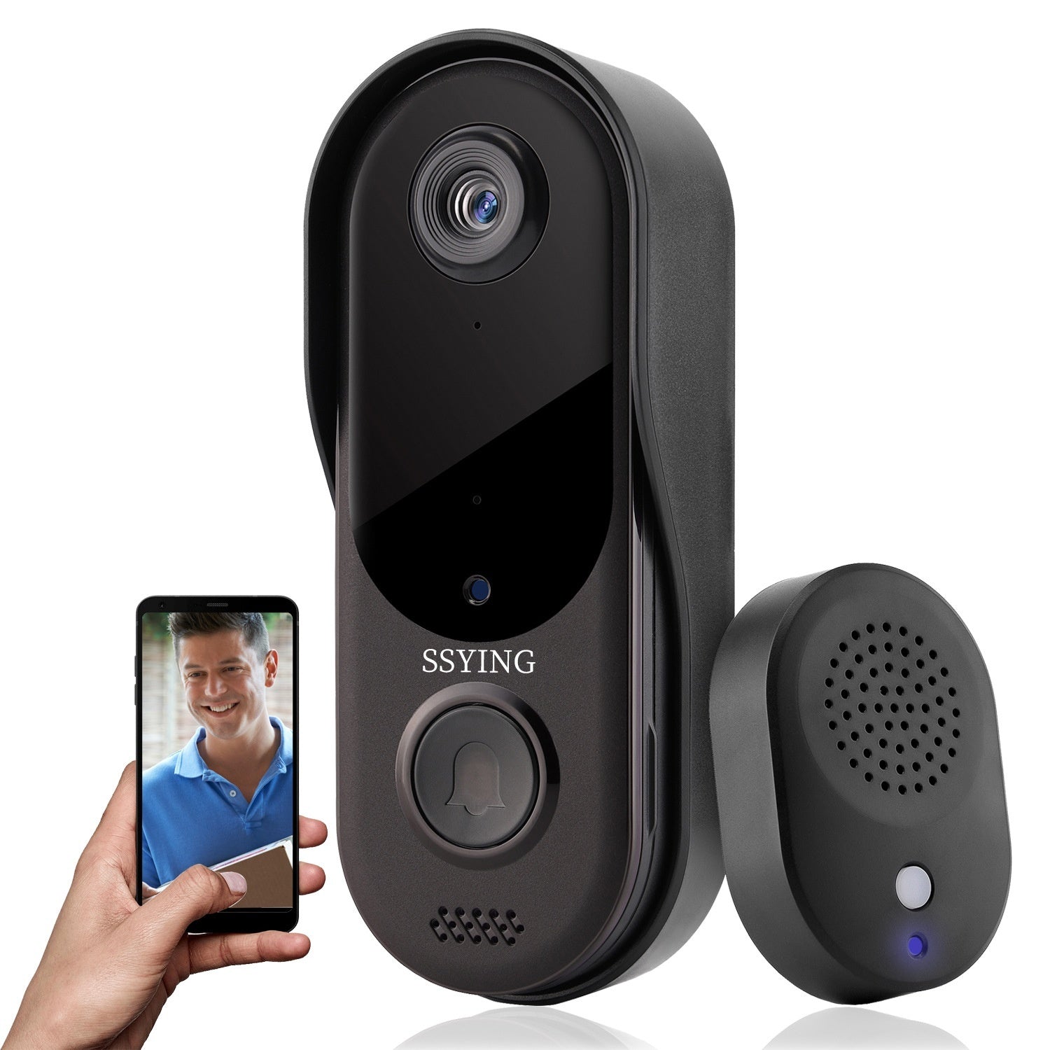 Wireless Smart WiFi Doorbell - HomeTidy UK