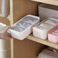 Socks Storage Box Bra Underwear Organizer Desktop Drawer Finishing Box Bathroom Plastic Storage Case Closet Organiser - HomeTidy UK