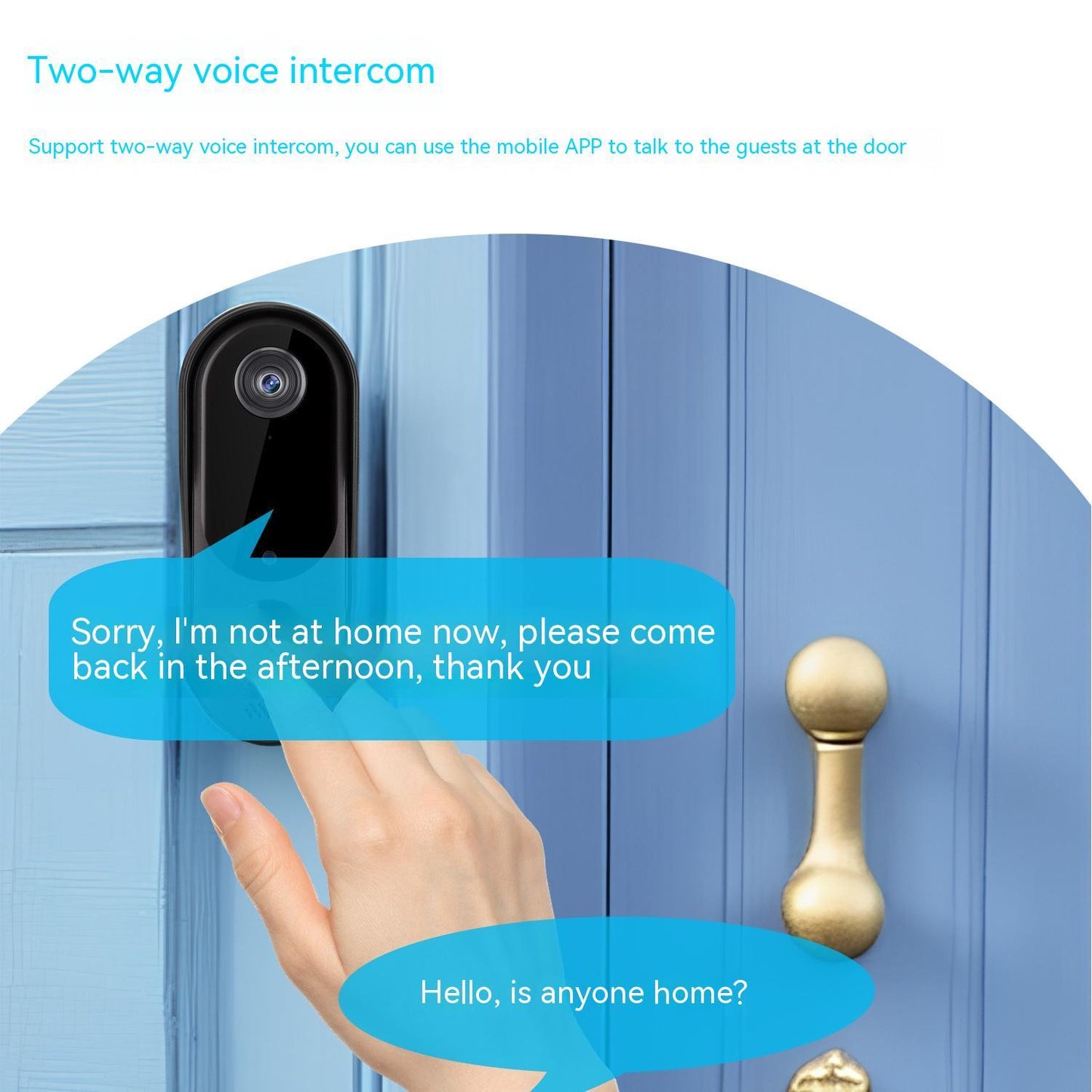 Wireless Smart WiFi Doorbell - HomeTidy UK