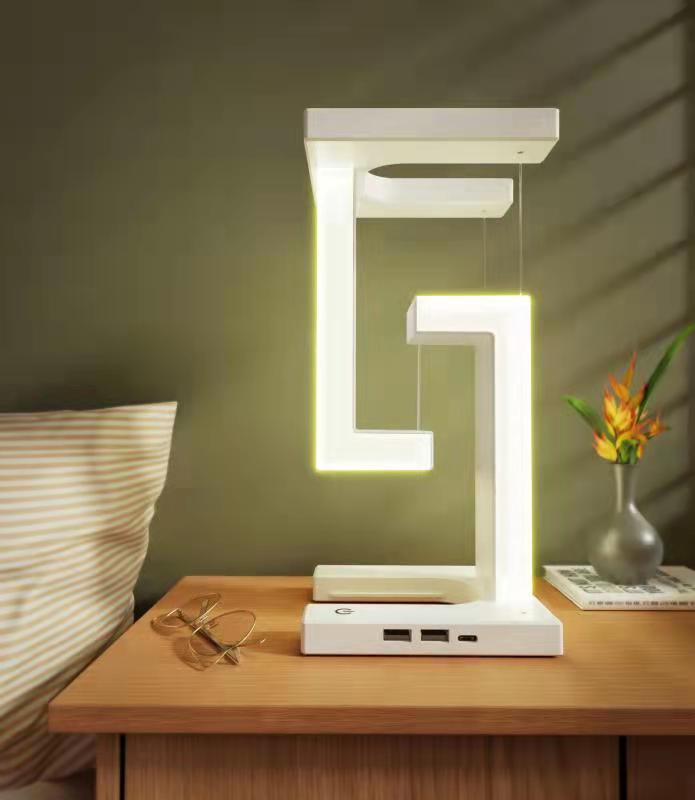 Creative Smartphone Wireless Charging Suspension Table Lamp - HomeTidy UK