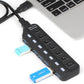 High-speed 30 Hub With 4 Ports And Individual Onoff Switches - HomeTidy UK
