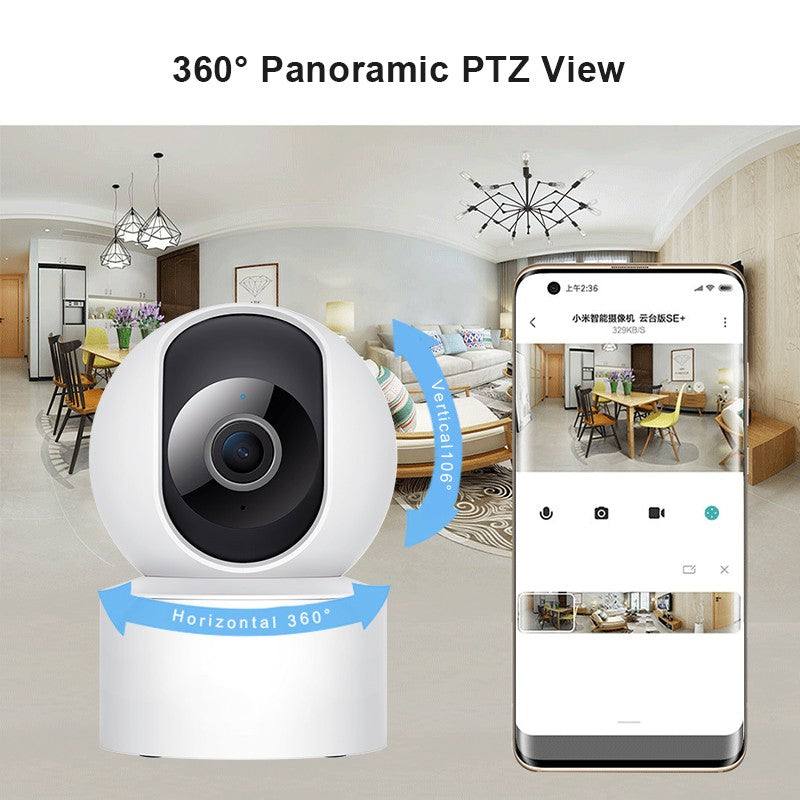 Panoramic Mobile Phone Monitoring Pet Children Smart Cameras - HomeTidy UK
