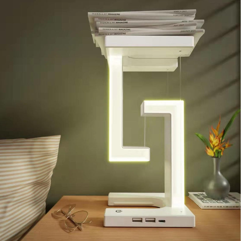 Creative Smartphone Wireless Charging Suspension Table Lamp - HomeTidy UK
