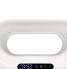 Multi-function 3 In 1 LED Night Light, Wireless Charger and Alarm Clock - HomeTidy UK