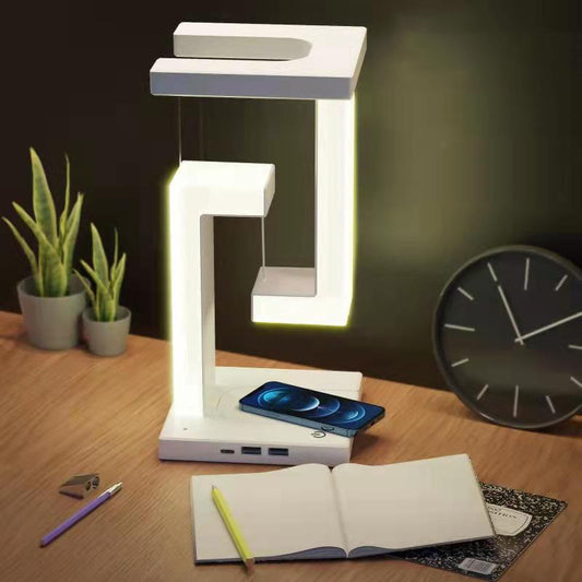 Creative Smartphone Wireless Charging Suspension Table Lamp - HomeTidy UK